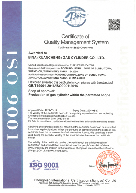 BINA ISO9001